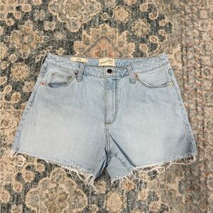 Light Blue Denim Women Shorts